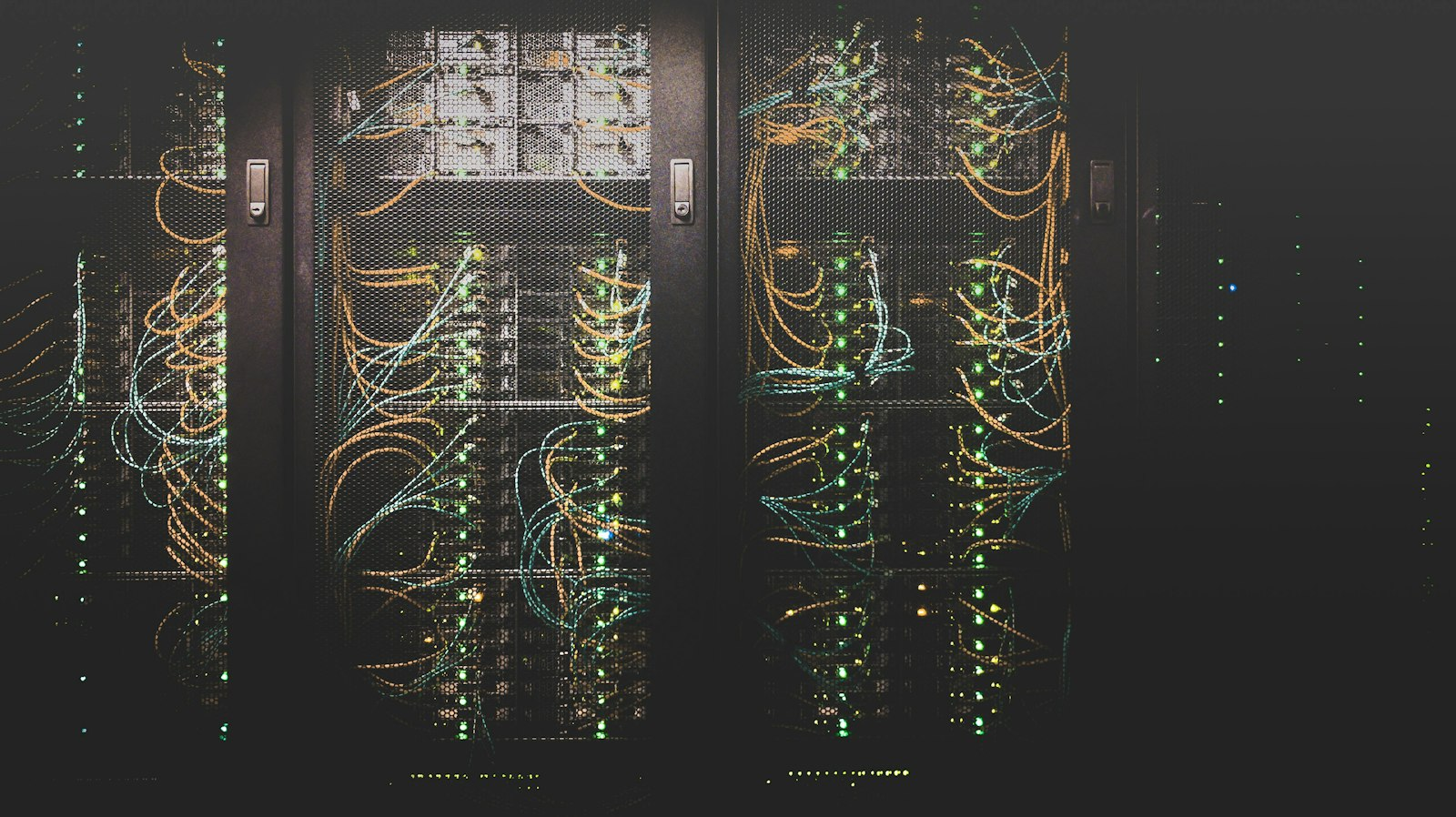 Enterprise server room and IT infrastructure
